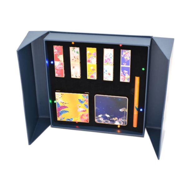 Youfu Trapeziform Cosmetic Packaging Boxes Cardboard Magnetic Closure 500PCS