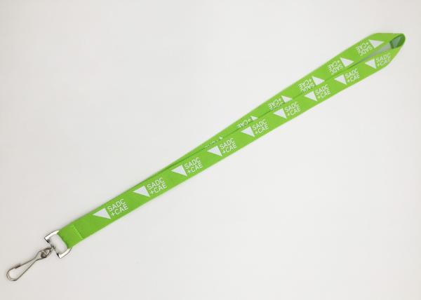 fashionable colorful  2.0 CM Silk-screen printing. Polyester lanyards for exhibitions