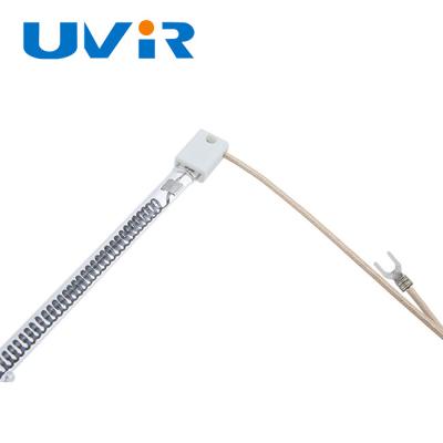 SK15 900W chauffage infrarouge en fibre de carbone avec réflecteur blanc