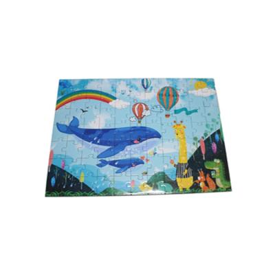 Casse-tête de bande dessinée d'OEM 3.0mm, jouets éducatifs de papier pour 8 ans