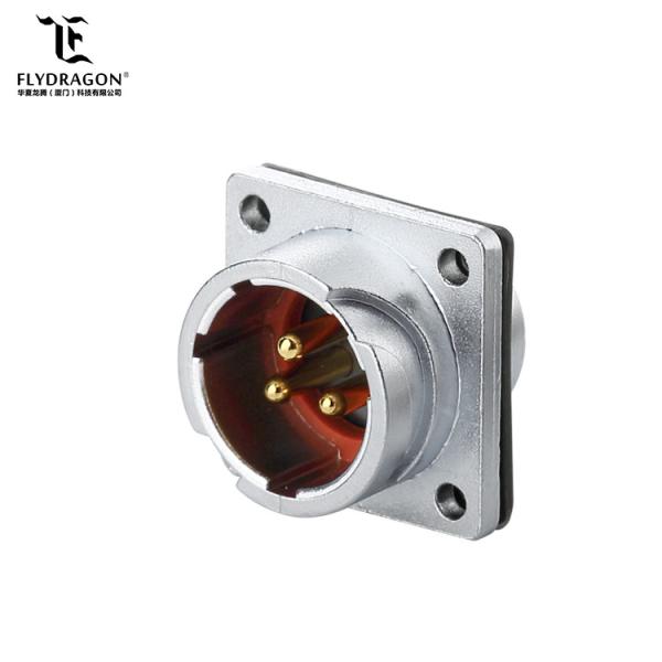 3 pin underwater ip67 boyonet bulkhead power electrical plug and socket Connectors