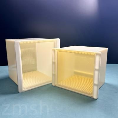 5 polegadas 6 polegadas 125x125mm 150x150mm Quadrado Wafer Cassete Caixa 25pc Polipropileno (PP) Plástico