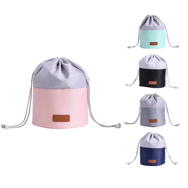 Multi Function Hanging Cosmetic Bag Cylinder Cosmetic Bag Travel  Portable