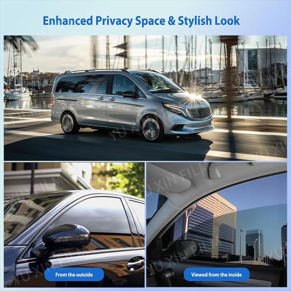 1 Ply PET Primary Solar Window Tint Film Anti Scratch UV Resistance Customized Size