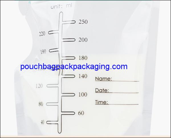 250ml breastmilk storage packaging bag, Breastfeeding Freezer Storage Container Bags