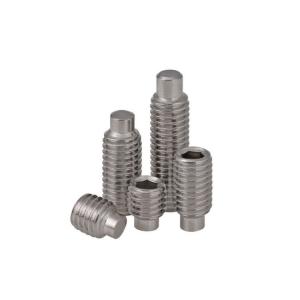 Parafuso de aço inoxidável dos parafusos de fixação M5 X 8mm da ponta prolongada