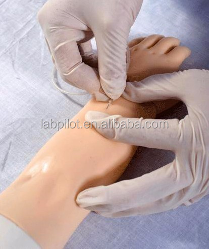 Human Life Size Manikin Portable Infant Venipuncture Training Arm Model IV Arm Injection Teaching Hand Phantom