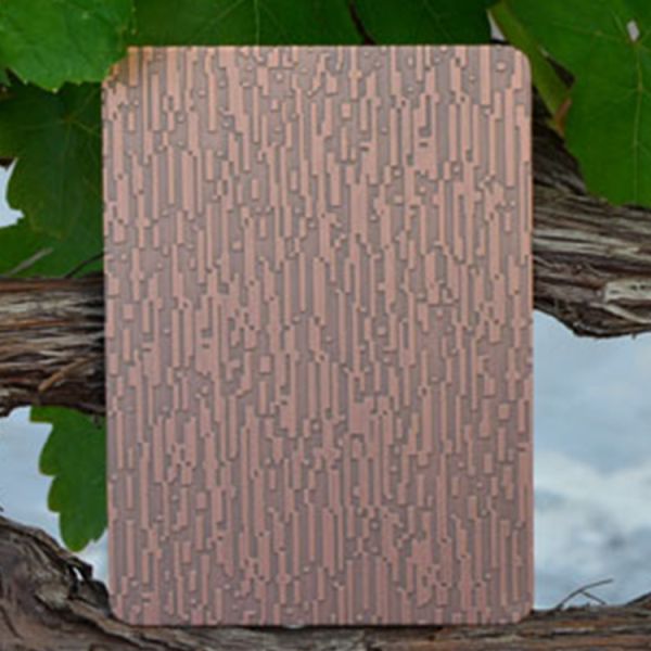 Конструкция на заказ Античная медь/бронза/бронза Ретро арт-дизайн Античный листок из нержавеющей стали