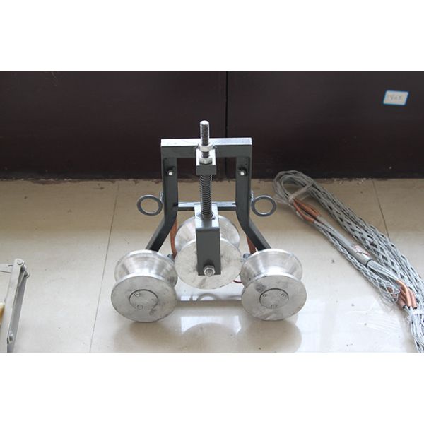 TYSJL-100 Stringing Pulley Aluminum Wheel Grounding Block For Powerline