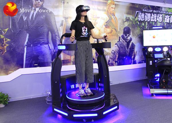 9D VR Standing Battle Motion Platform Attractive Design Stimulate Experience