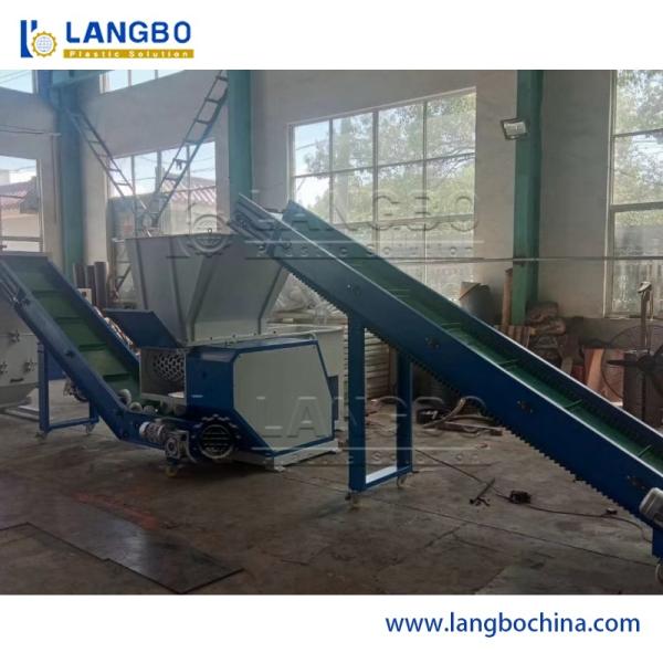 Waste Plate/Tyre/Wood/Plastic Pipes Shredder Machine