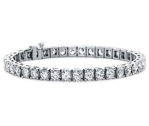 925 Sterling Silver Gold Plated 3mm Moissanite Diamond Tennis Bracelet Stone Color Option