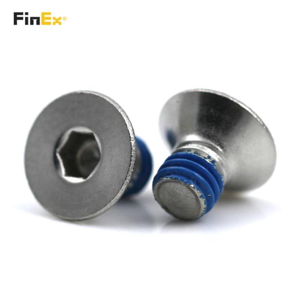 500 mm de comprimento Parafusos pequenos de auto-aperto de aço inoxidável M1.2 Para óculos
