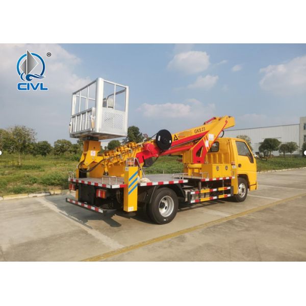 18m Telescopic Van With Basket Aerial Work Vehicle 4x2 Truck Chassis