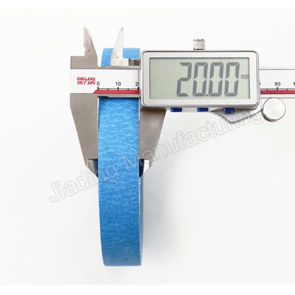 30mm Width Painter's Blue Masking Tape for Painting High Adhesive 14 Days UV Resistance
