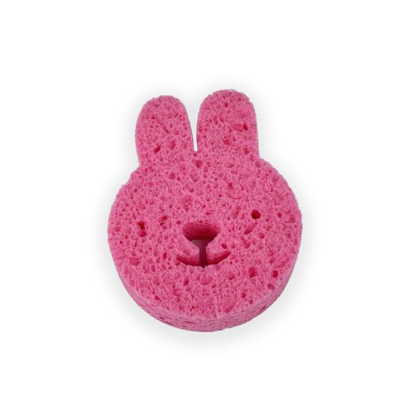 Natural Wood Pulp Newborn Sponge Soft Cellulose Cleaning Sponge For Sensitive Skin