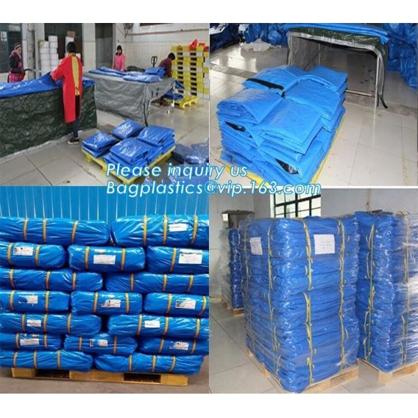 STRONG SEWING BLUE COATING WATERPROOF PE MATTRESS COVERS,REINFORCED PORTABLE MULTI-PURPOSE POLYTHYLENE TARPAULIN, NYLON