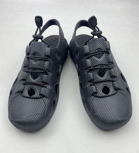 Elastic Lace Up 40-45 Contoured Mens Clog Style Slippers