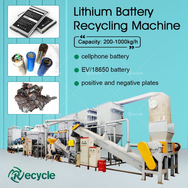 Recycle Alkaline and Zinc Carbon Batteries with Waste Dry Cell Battery Recycling Machine
