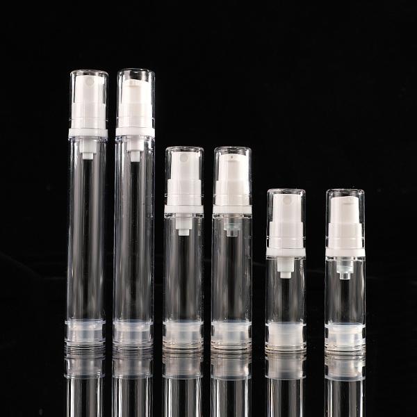 Plastic clear Perfume Sample 5ml 10ml 12ml 15ml Small Sample Perfume Spray Serum Bottle with Box Customize Collar Material PP