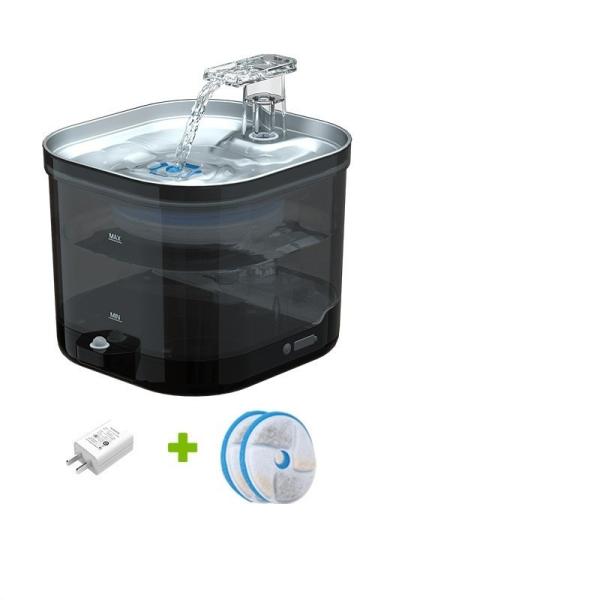 Dispensadores de agua inteligentes para mascotas Cancelación de ruido 5L Alimentador automático de agua de gran capacidad