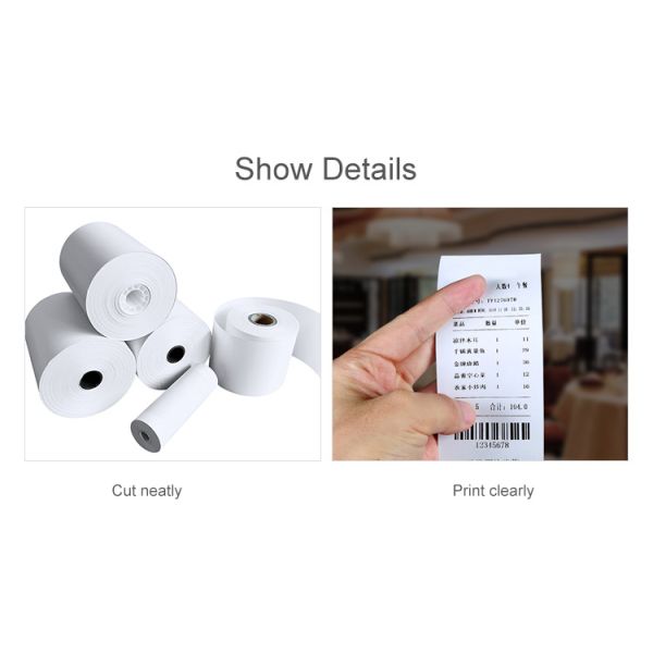 2 1/4 Inch POS Receipt Paper 3 1 /8 Inch Thermal Printing Paper Roll