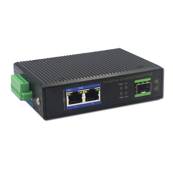 Din Rail Mount Industrial Gigabit Ethernet Switch MDIX LVD EN60950