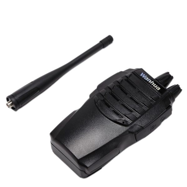 Long Range Handheld Walkie Talkie with 2.5ppm Frequency Stability and USB Charger