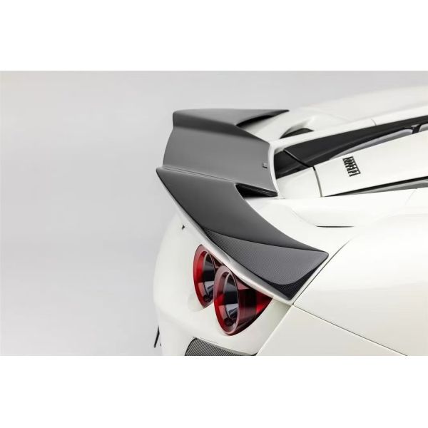 F8 Ferrari Carbon Car Body Kit VOS Style PP Carbon Fiber Lip Spoiler Hood Body Kit
