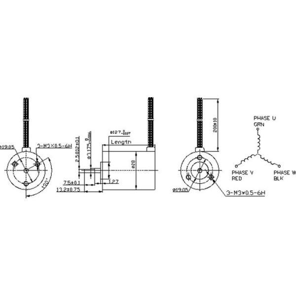 Lightweight DC High Torque Brushless Motor For Car Cushion Massage Pump