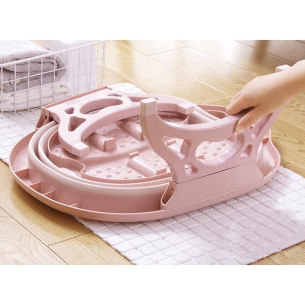 Cubeta dobrável plástica portátil da massagem do pé 1KG