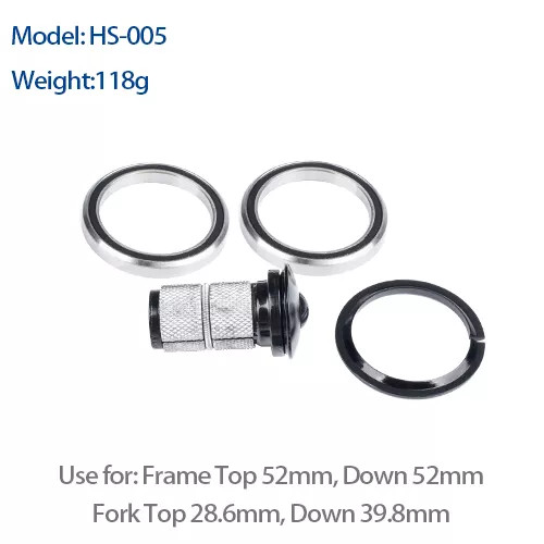 Mountain Road Bike Spare Parts Fork Headset Washer Bearings Heatparts