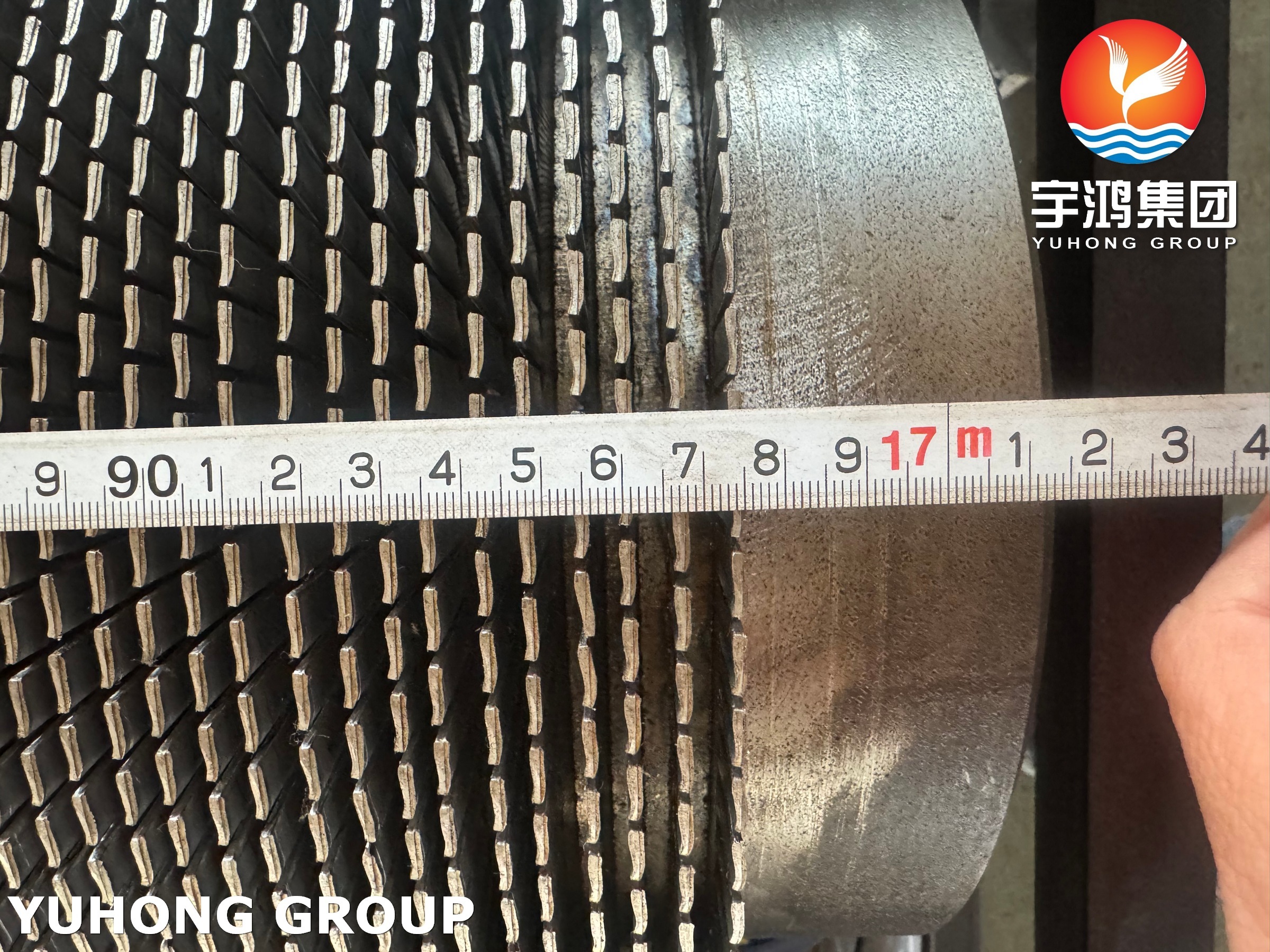 ASTM A335 P22 Serrated Finned Tubes for HRSG Applications