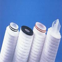 Cartucho de filtro de precisión de gran diámetro Elemento de filtro industrial para el tratamiento del agua de proceso