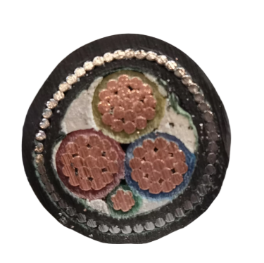 Armoured Fire Resistant Cable 3+1 Core Cu/XLPE/PVC/SWA/PVC for Underground Application