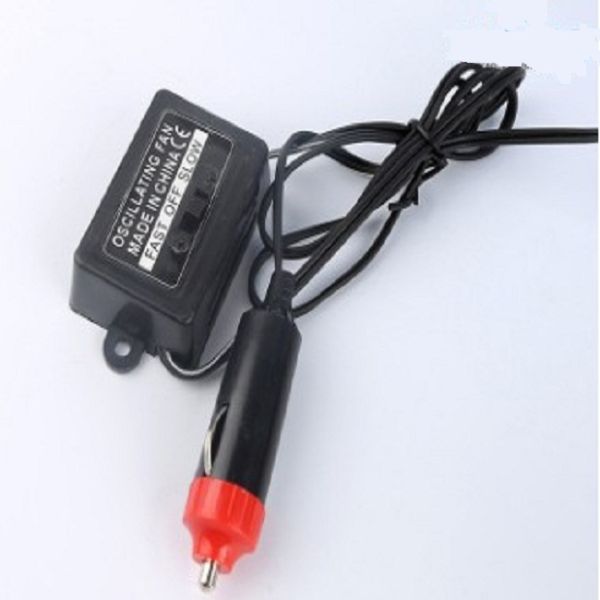 Blue Electric Car Cooling Fan 12v / 24v Screw Mounting Plastic Material
