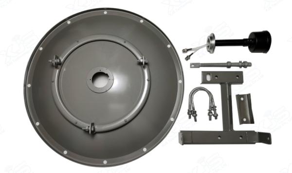 Long Range 3.5GHz 23dBi WiFi Wlan Mimo Dish Antenna Dia 600mm