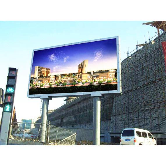 Epistar Chip Outdoor Led Advertising Screen P10 DIP346 8000 Nits High Brightness
