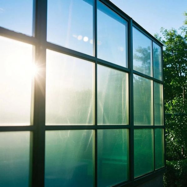 Premium Low E Coated Reflective Safety Glass Curtain Wall Enhanced Panel