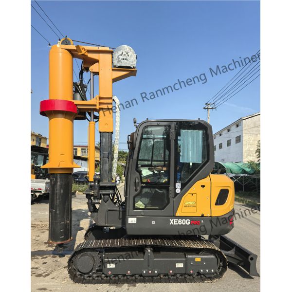 Hydraulic Compact Mini Rotary Pile Drilling Rig For Small Scale Drilling Operations