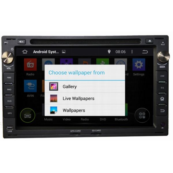 Ouchuangbo Auto Stereo GPS Navigation for Volkswagen Jetta /Sharan /T5 Android 4.4 DVD Audio Player OCB-7009D