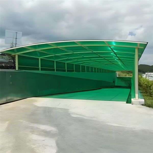 Easy To Cut Plastic Polycarbonate Sheet Flexible Green Blue Bronze Clear Grey Weather Resistant Durable Material Perfect For Outdoor And Indoor
