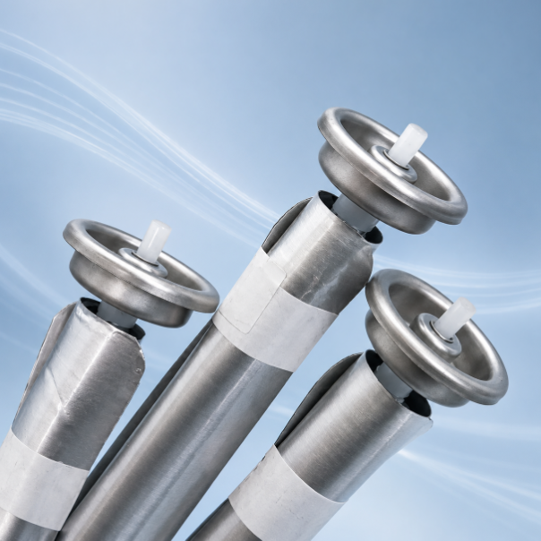 One-inch BOV Female Valve with Tinplate Construction for 360-degree Dispensing