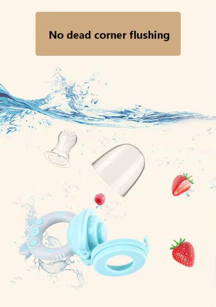Maternal And Infant Food Grade Liquid Ultra Soft Silicone Pacifier Baby Grinding Silicone Toy