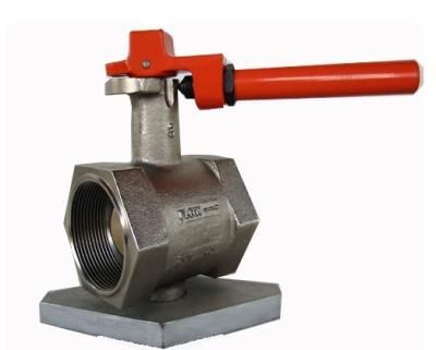 Metal Valves, Screw End Butterfly Valve For Pipeline Shut Off Oil and Gas