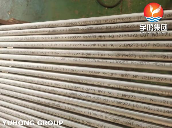 High Thermal Conductivity ASTM A213 TP444 1.4521 UNS S44400 Seamless Tube