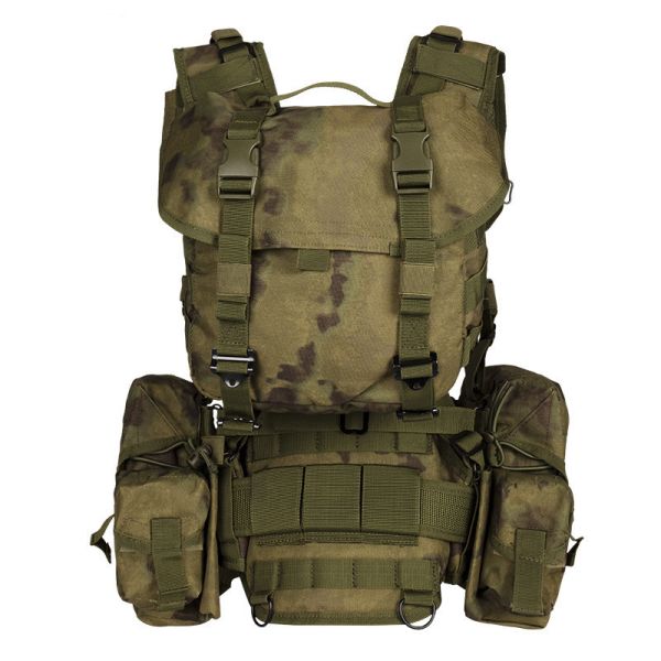 1000D Polyester Ruin Green Camouflage Combat Vest Military Gear