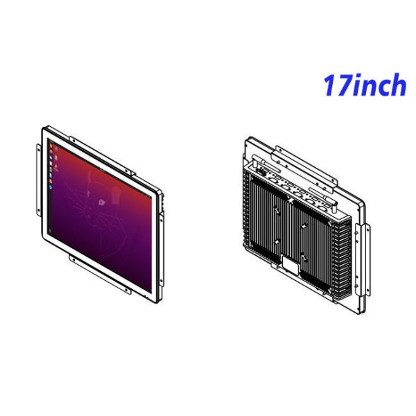 17-Inch Linux Monitor for Factory Automation and Security Systems