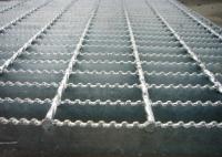 Grelhas de aço galvanizadas por imersão a quente do tipo I / grelhas de barras planas / grelhas de barras dentadas