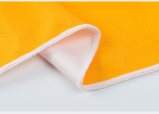 Red 380gsm Fast Drying 75x130cm Microfiber Gym Towels